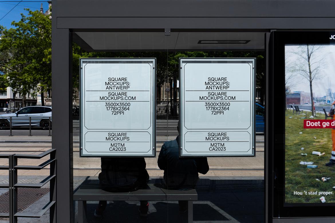 Poster Mockup Scene 0016 Antwerp Series
