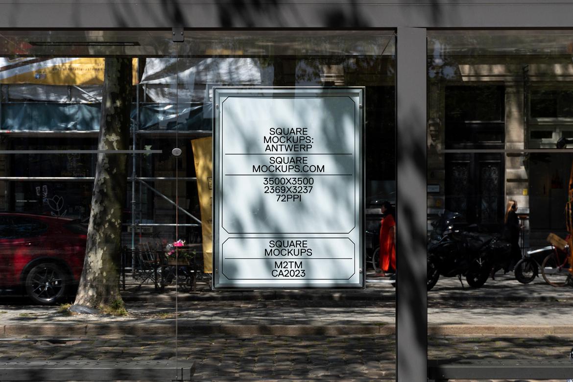 Poster Mockup Scene 0017 Antwerp Series