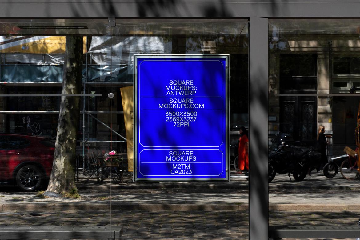 Poster Mockup Scene 0017 Antwerp Series