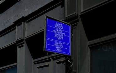 Shop Sign Mockup Scene 0005 Antwerp Series