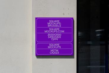Wayfinding Mockup Scene 0003 Brussels Series