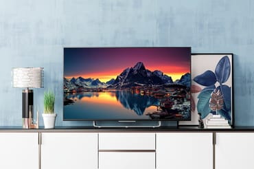 TV Screen In The Interior Mockup