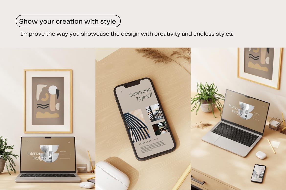 Elora - Minimal Office Photo & Mockup