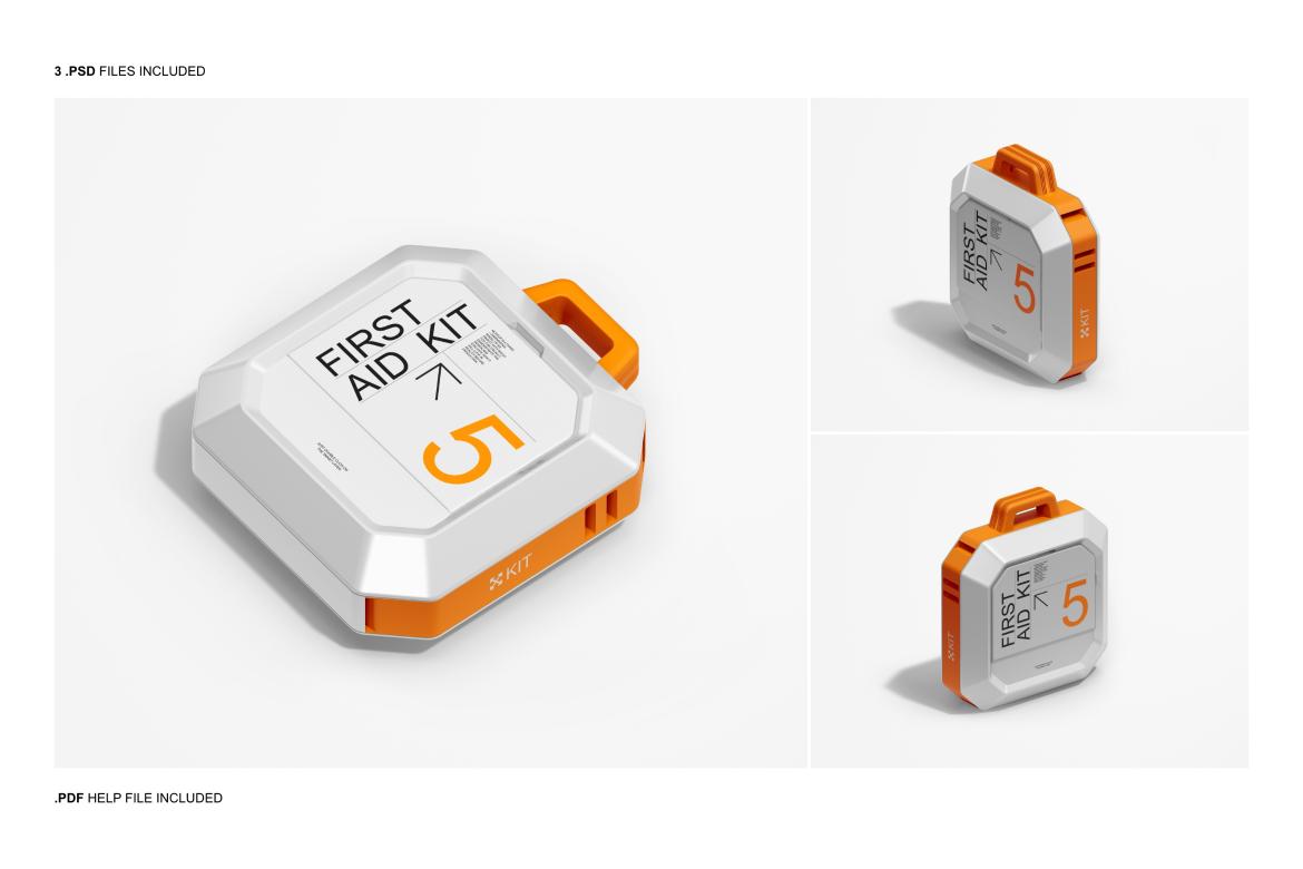 First Aid Kit Mockup