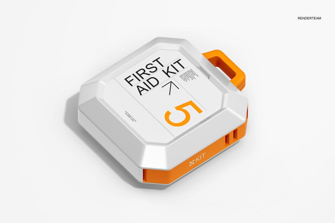 First Aid Kit Mockup