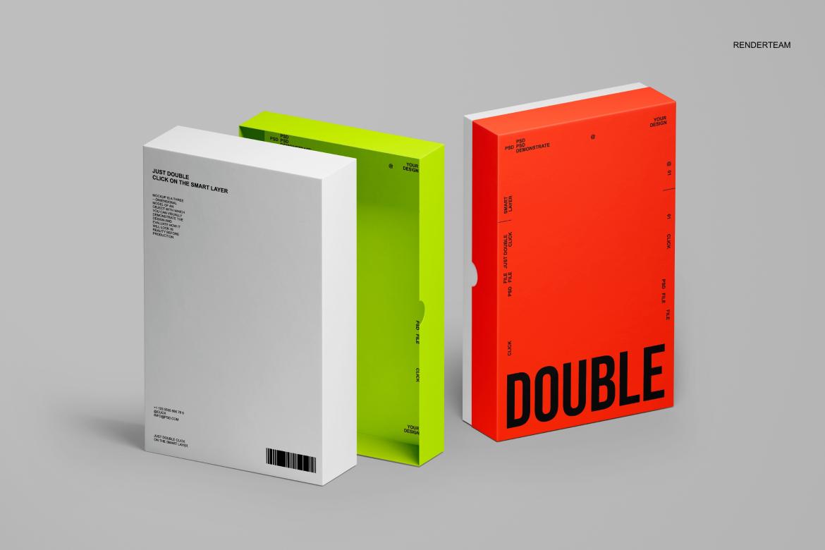 Stationery Glue Mockup Set