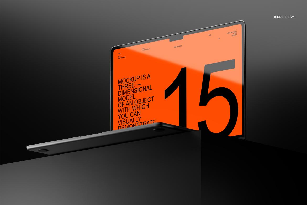 MacBook Air Mockup Set