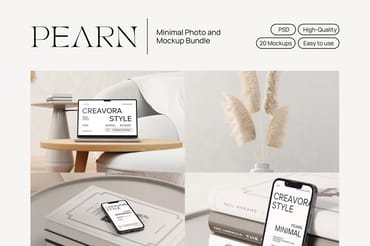 Pearn - Minimal Photo and Mockup