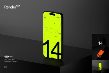 iPhone 14 Pro Mockup