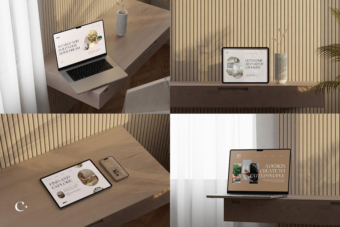 Lowe - Minimal Mockup Bundle