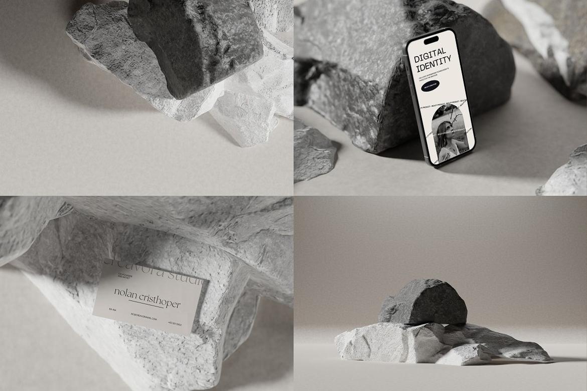 Stona - Minimal Mockup Bundle