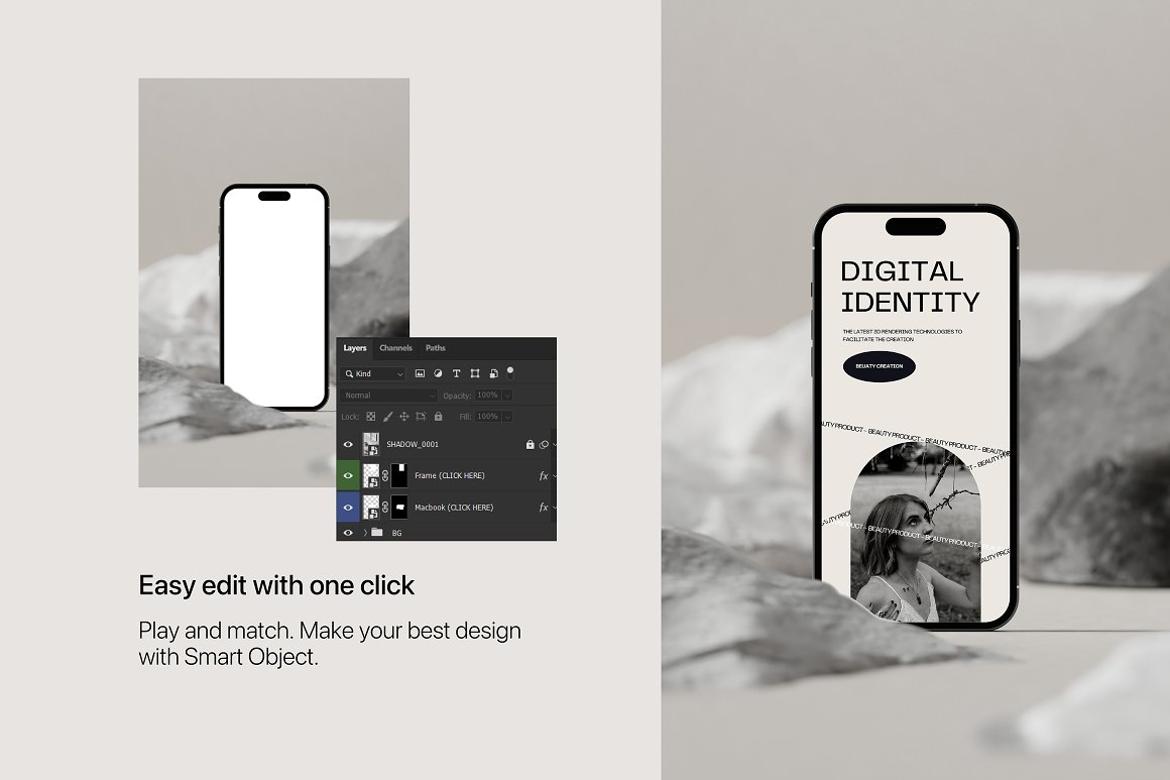 Stona - Minimal Mockup Bundle