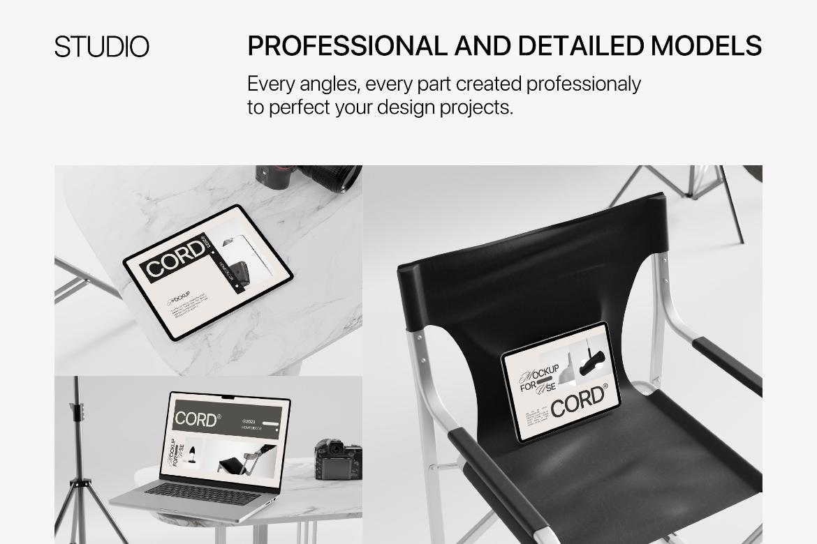 Studio - Minimal Mockup Bundle