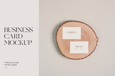 Business Card Photo Mockups #03