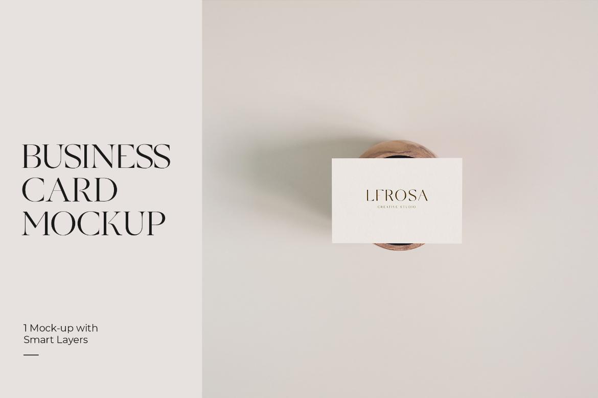 Business Card Photo Mockups #04