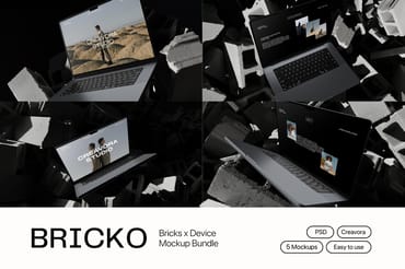 Bricko - Urban Brick Mockup