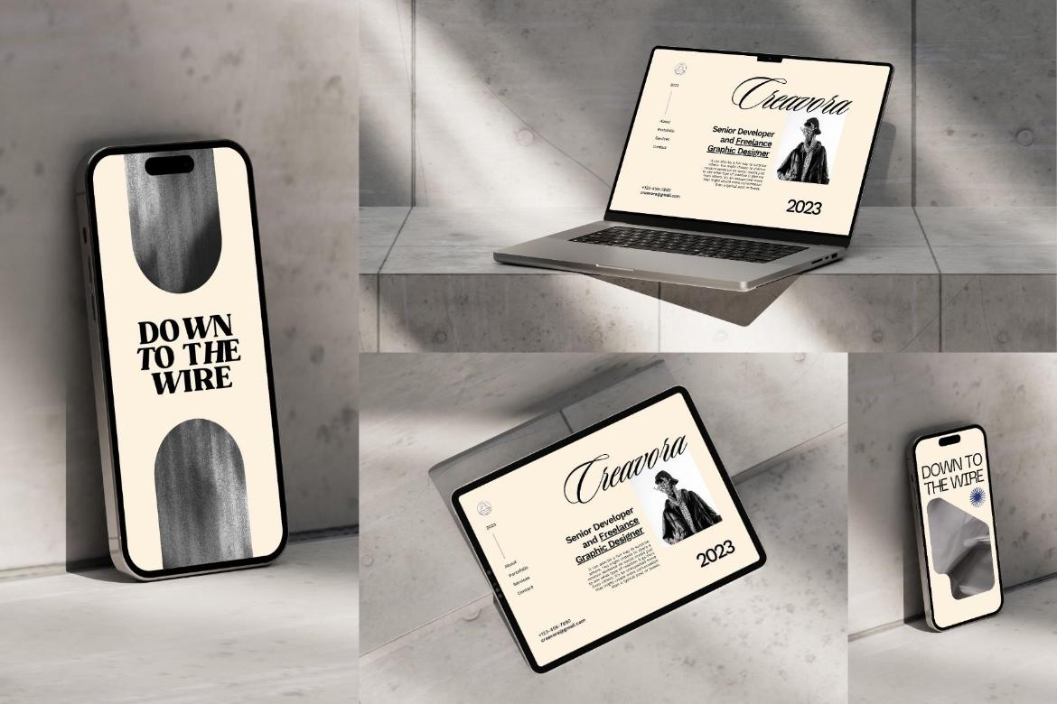 Concrete Free Mockup Bundle