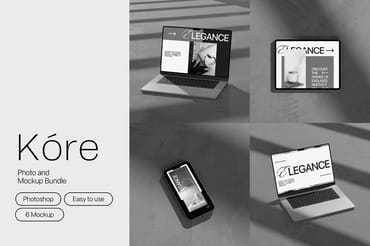 Kore Minimal Mockup Bundle