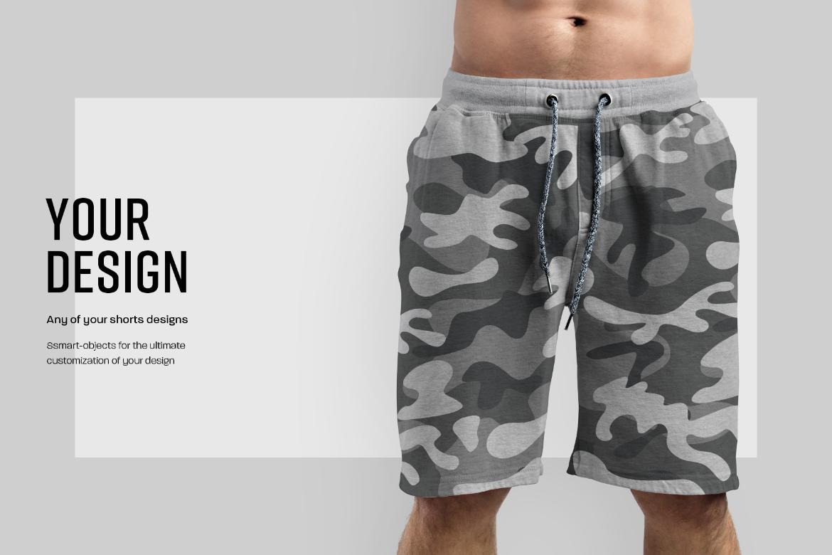 10 Mockups Athletic Shorts Man