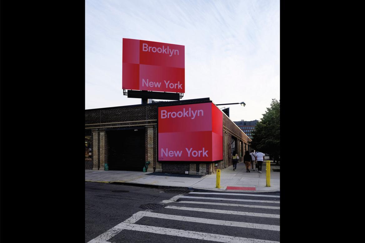 Brooklyn, NY Two Billboards Mockup