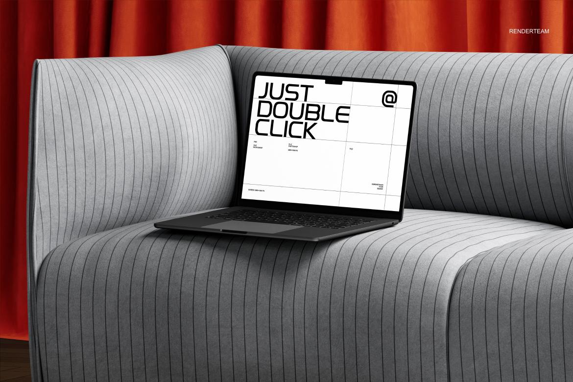MacBook Air Mockup Set