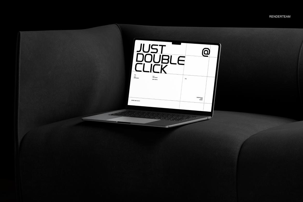 MacBook Air Mockup Set