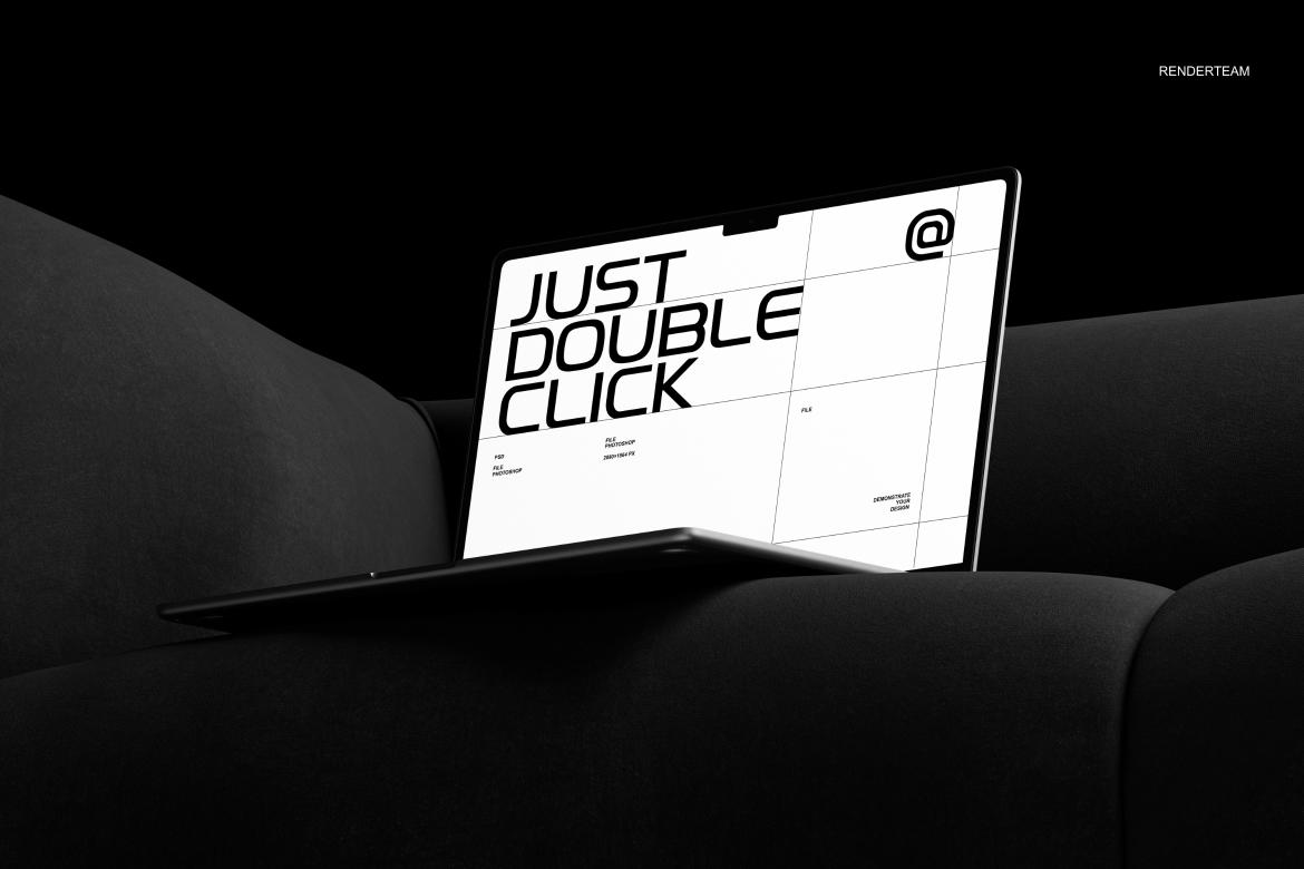 MacBook Air Mockup Set