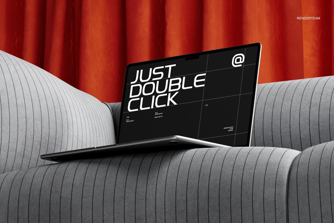 MacBook Air Mockup Set