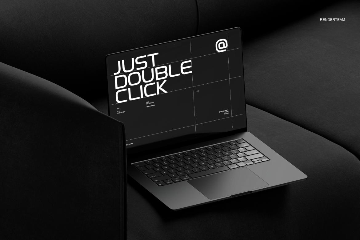 MacBook Air Mockup Set