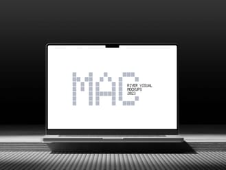 Concrete and metals Macbook 16 Pro Free Mockup