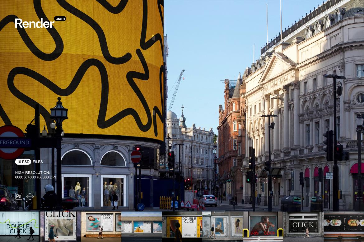 Outdoor Advertising Mockups