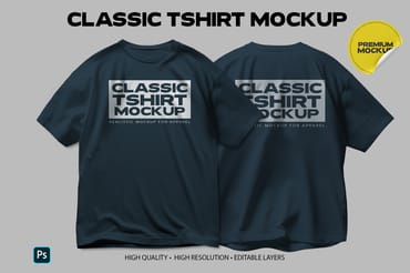 Classic Tshirt Mockup