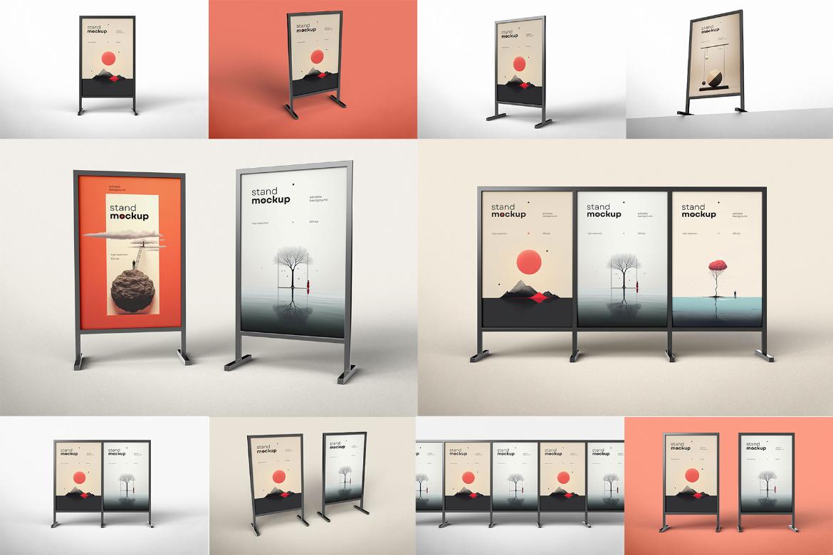 Display Stand Mockup / Poster