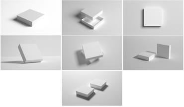 Box Mockup Set