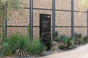 Signboard Advertising Mockup Scene 02