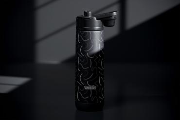 Thermos Flask Water Bottle Mockup