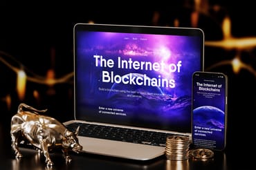 Devices Screens for Crypto App Presentation Mockup