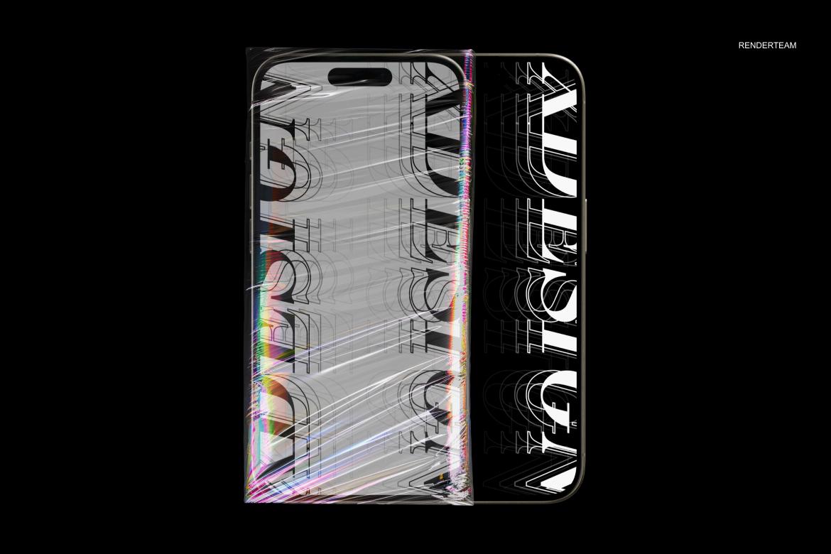 Holographic Brand Identity Mockups