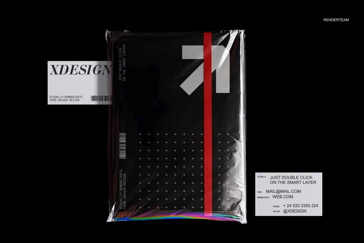 Holographic Brand Identity Mockups