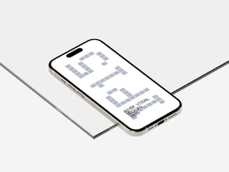 Glass Plane iPhone 15 Pro Free Mockup