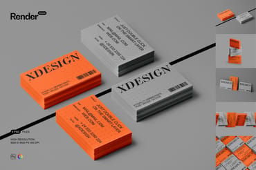 Business Card Mockup Set