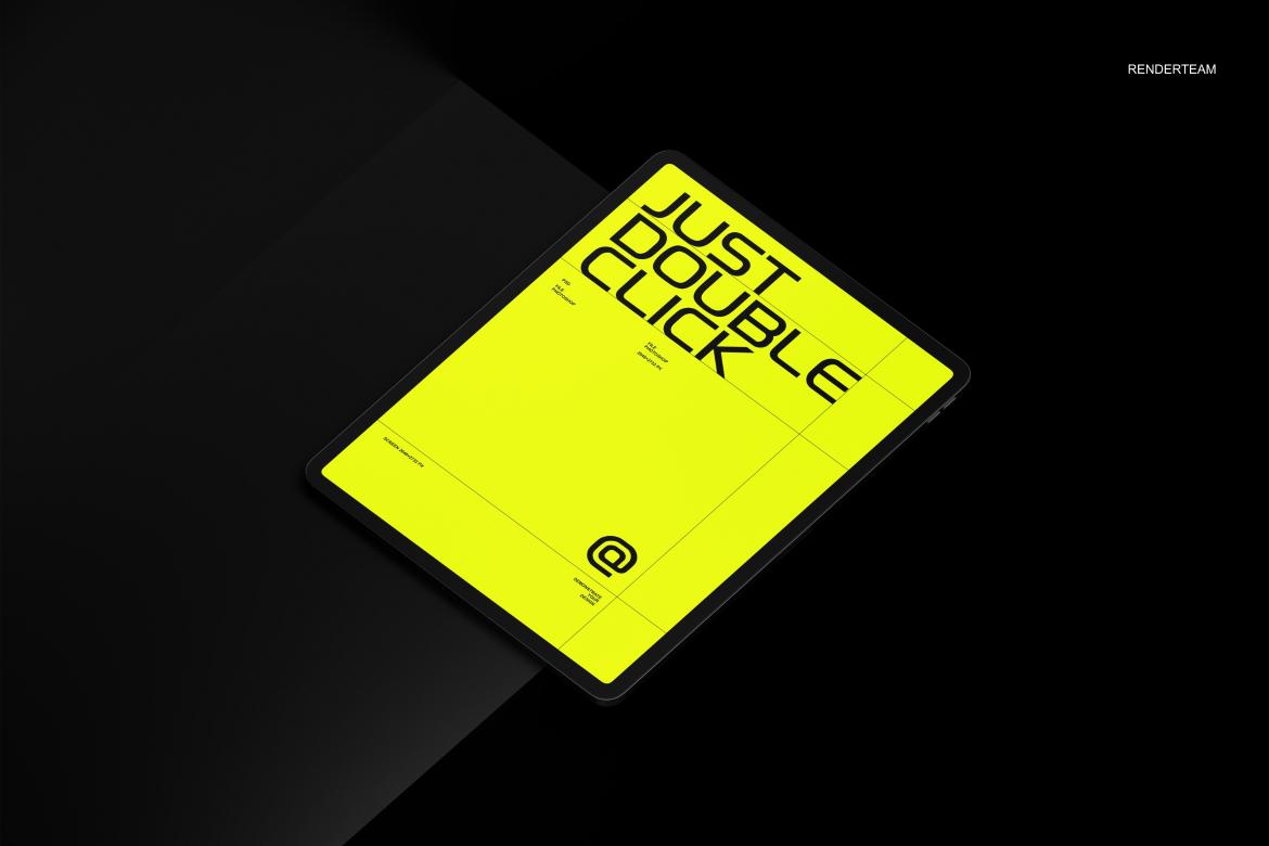 iPad Pro 12.9 Mockup Set