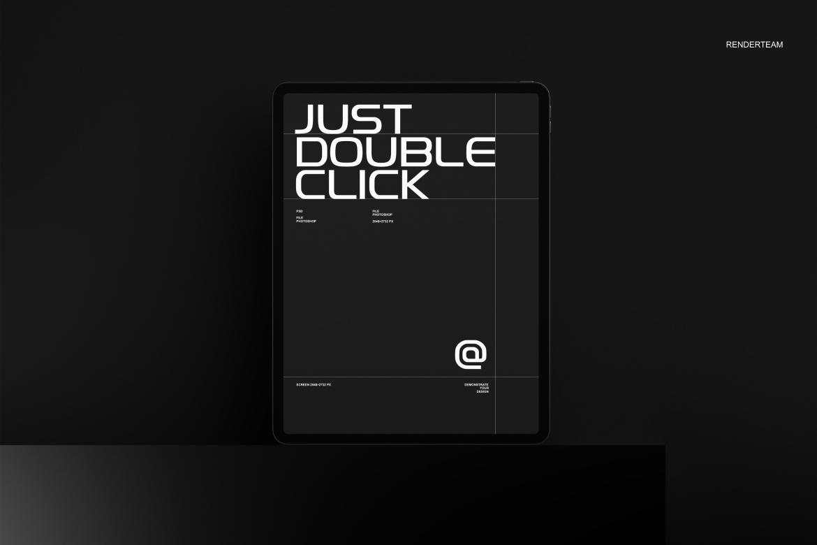 iPad Pro 12.9 Mockup Set