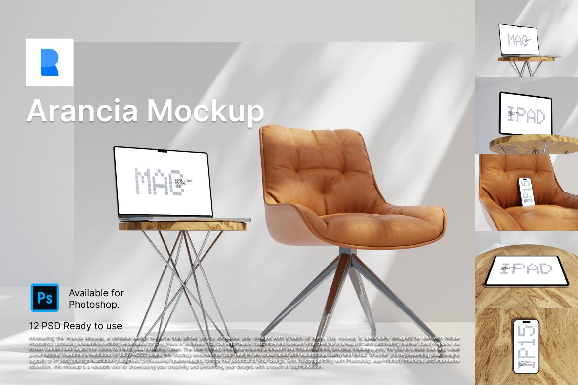 Device Mockup - Arancia Series
