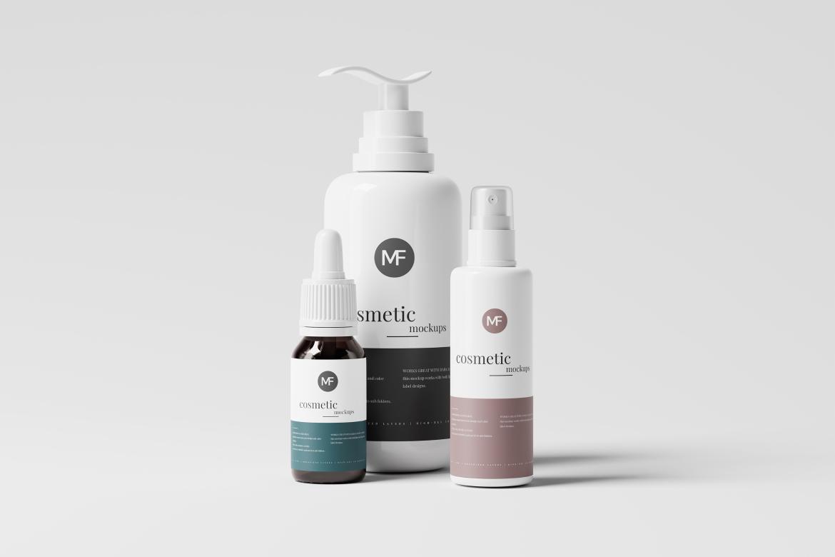Cosmetic Packaging Mockup Set