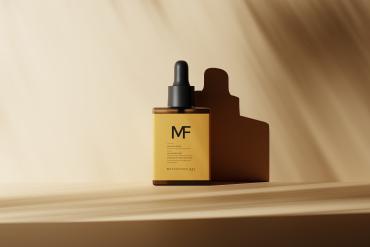 Square Dropper Bottle Mockups