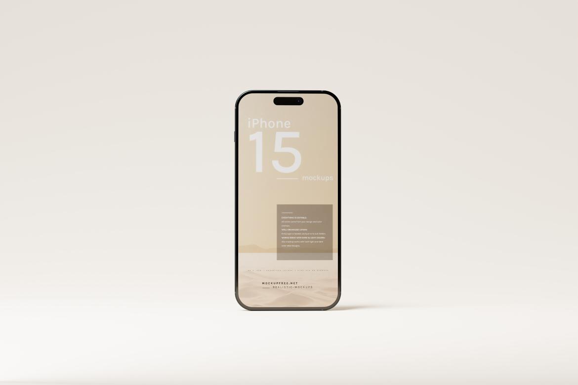 iPhone 15 Mockups