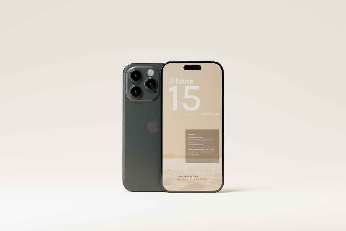iPhone 15 Mockups