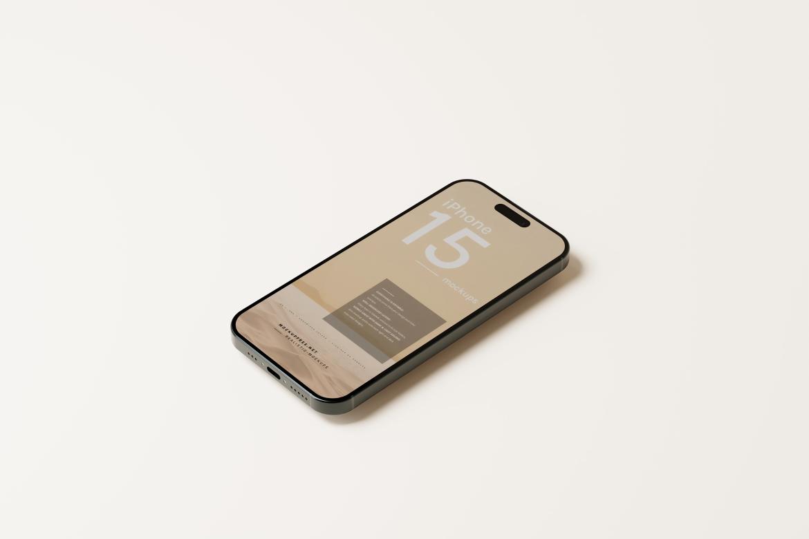iPhone 15 Mockups