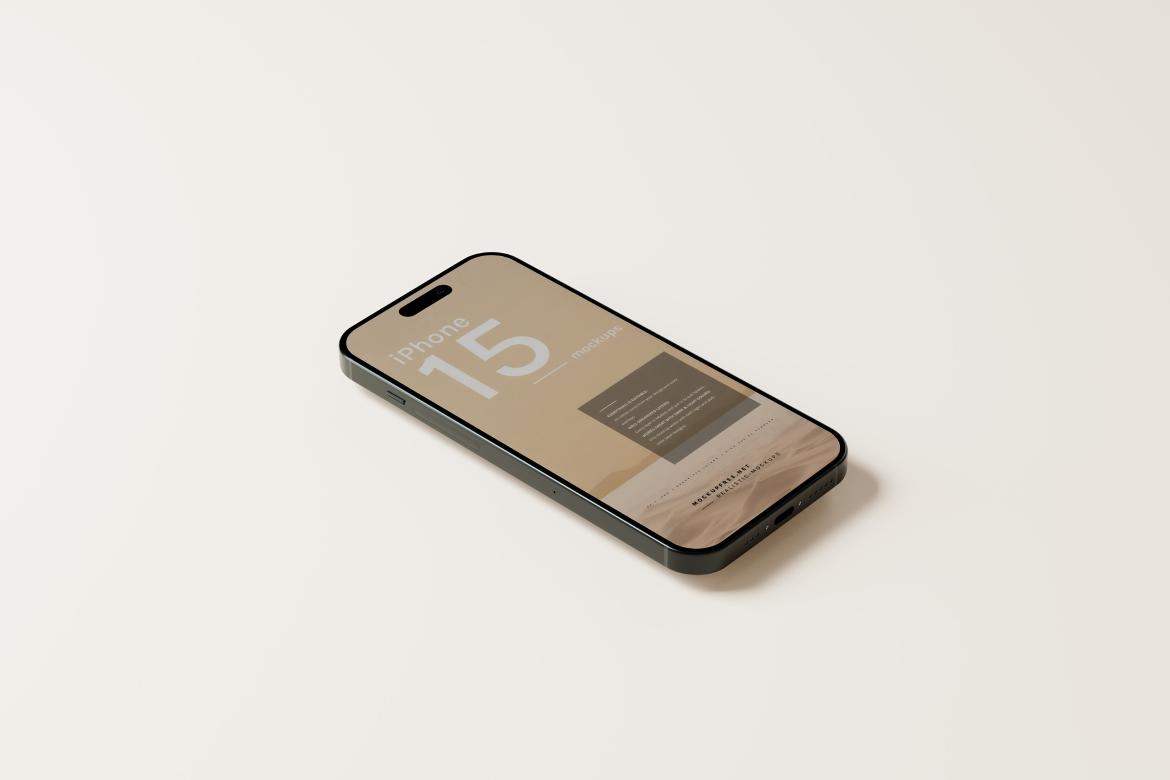 iPhone 15 Mockups